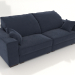 3d model Budapest sofa - preview
