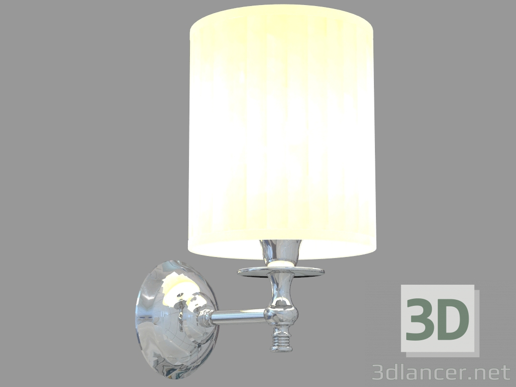 3d model Bathroom lamp with direct lampshade Daisy - preview