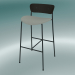 3d model Bar stool Pavilion (AV10, H 95cm, 50x52cm, Walnut, Balder 612) - preview