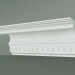 modèle 3D Corniche en plâtre avec ornement KV513 - preview