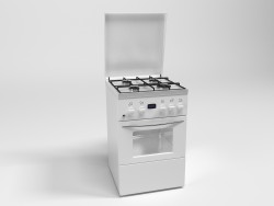 Modelo de estufa de gas de cocina