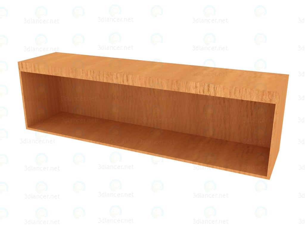 3d model Wall Book Shelf K301 - preview