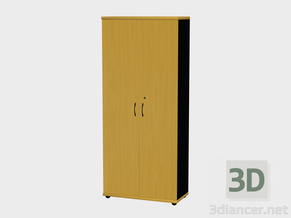 3D Modell Garderobe Mono Suite (G5S05) - Vorschau