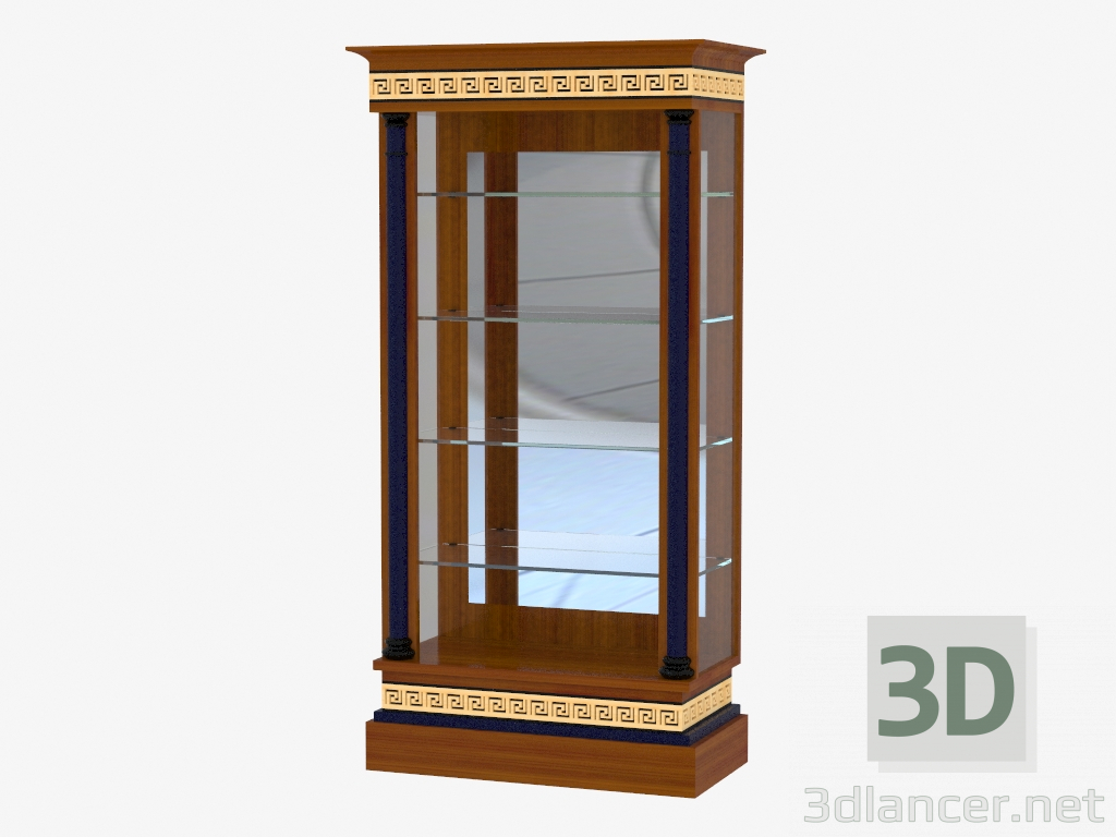 modèle 3D vitrine - preview