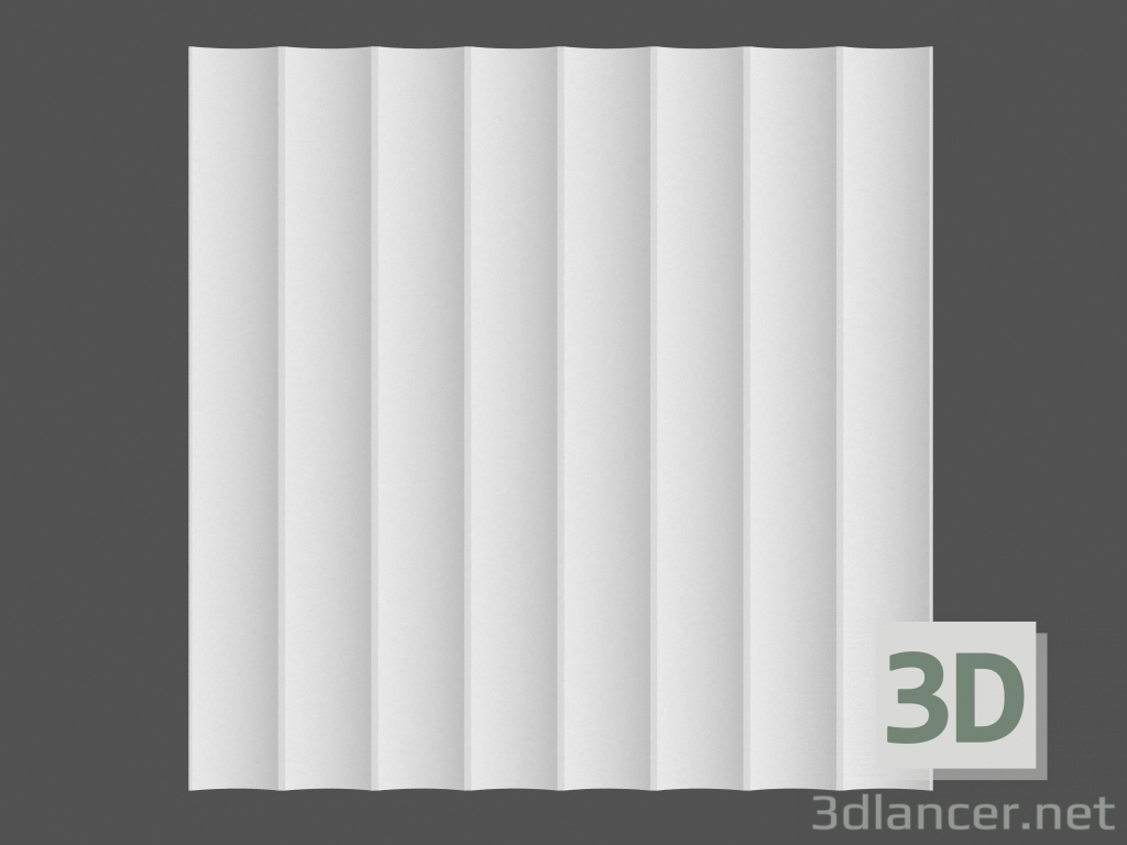 3D modeli 3d panel afina - önizleme