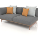 Modelo 3d Módulo de sofá, seção 1 esquerda (Bronze) - preview