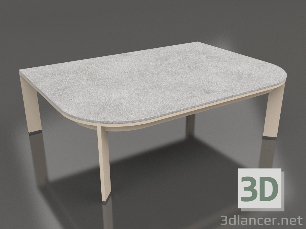 modèle 3D Table d'appoint 60 (Sable) - preview