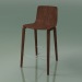 modèle 3D Chaise de bar 5901 (4 pieds en bois, noyer) - preview