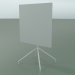 3d model Square table 5707, 5724 (H 74 - 69x69 cm, folded, White, V12) - preview