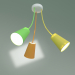 3D modeli Tavan lambası 2106-3 Tel Rengi - önizleme
