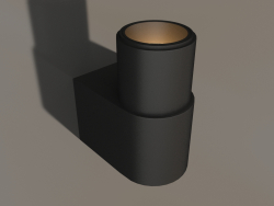 Lámpara SP-SPICY-WALL-MINI-S60x39-3W Day4000 (BK, 40 deg, 230V)