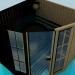 modèle 3D Sauna - preview