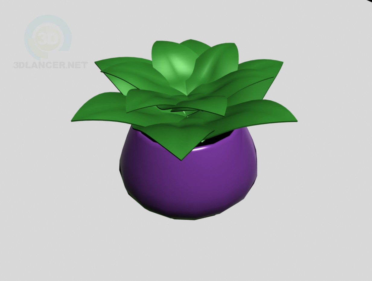 modello 3D vaso - anteprima