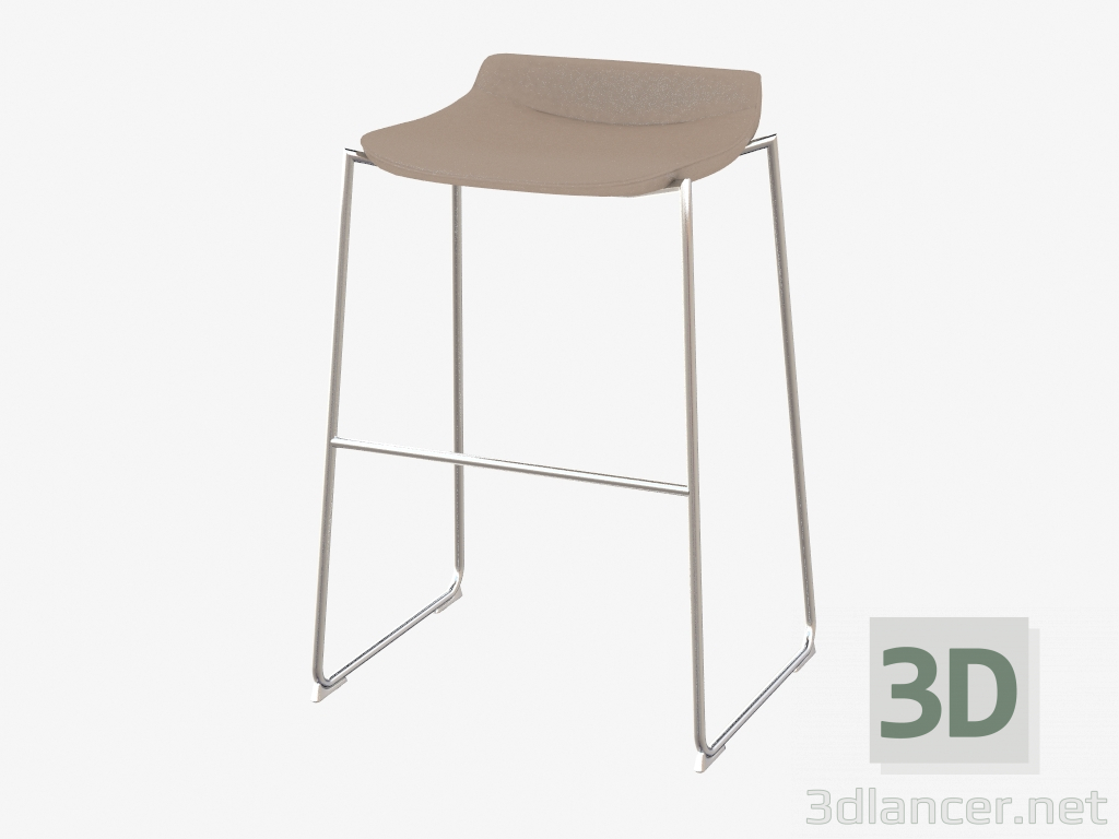 3D modeli Bar sandalye DS-717-45 - önizleme