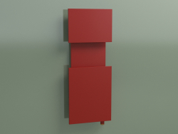 Radiateur M'ama (1400x550, Rouge - RAL 3000)