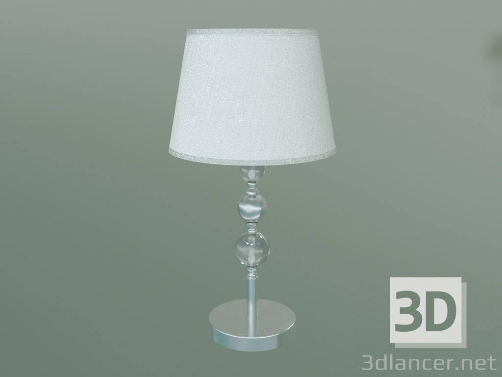 3d модель Настільна лампа Sortino 01071-1 (хром) – превью