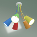 3D modeli Tavan lambası 2106-5 Tel Rengi - önizleme