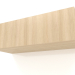 modello 3D Mensola pensile ST 06 (2 ante, 800x315x250, legno bianco) - anteprima