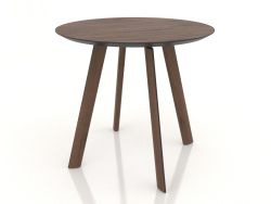 Mesa de comedor BRASKO 800x800x750 mm (roble tabaco)