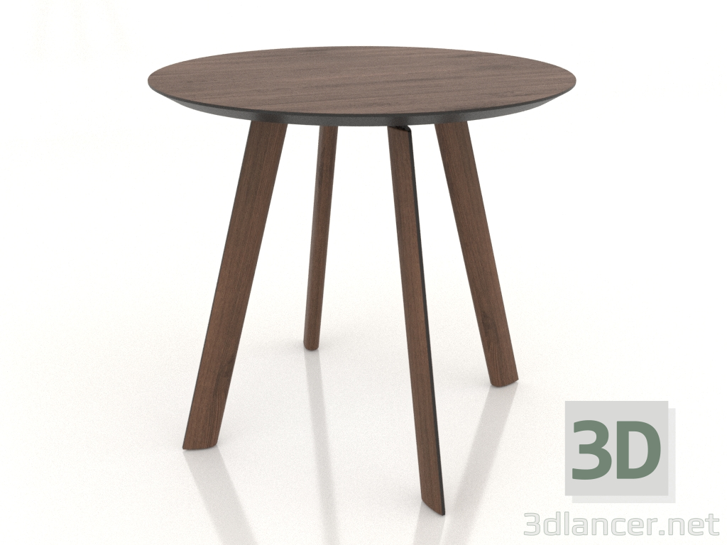 3d model Mesa de comedor BRASKO 800x800x750 mm (roble tabaco) - vista previa