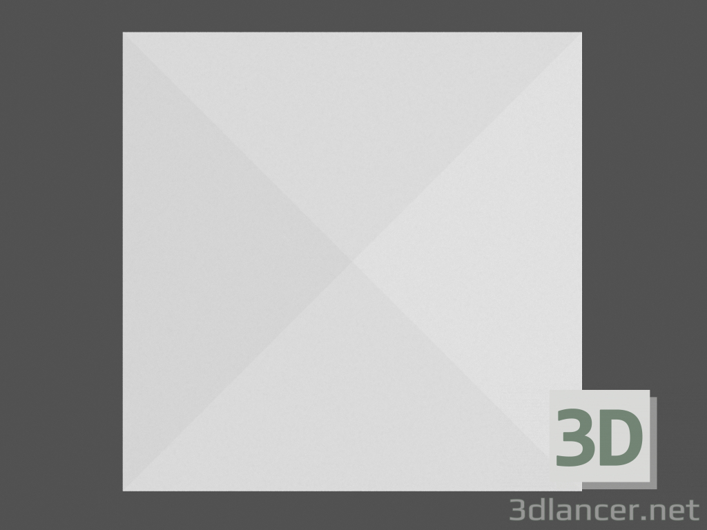3d model 3D panel Zoom X4 - preview