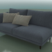 3d model Double sofa Alfinosa with armrest on the left (2000 x 1000 x 730, 200AL-100-AL / W) - preview