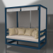 3D Modell Sofa (Graublau) - Vorschau