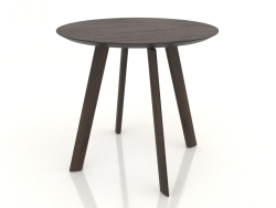 Yemek masası BRASKO 800x800x750 mm (koyu meşe)