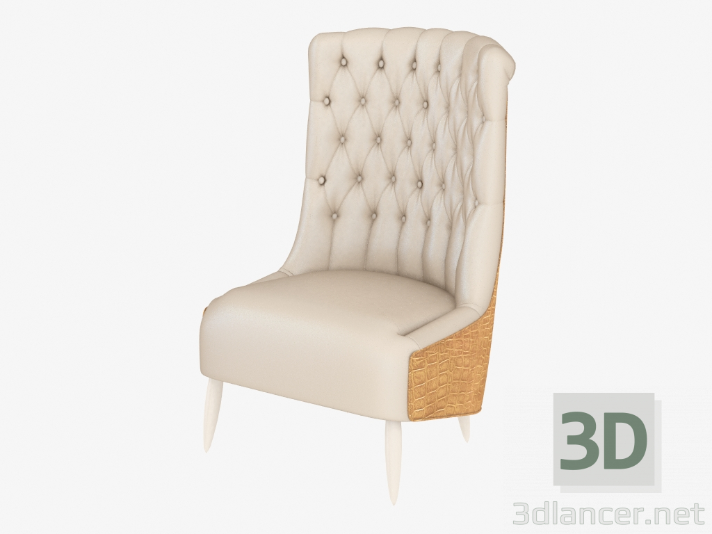 Modelo 3d Cadeira de St.Tropez Poltrona 3 - preview