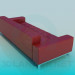 3D modeli Bir kafeste bir kanepe - önizleme