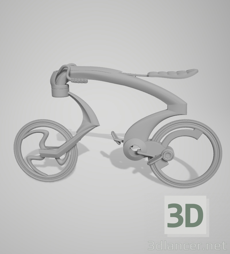 3d model Bicicleta - vista previa