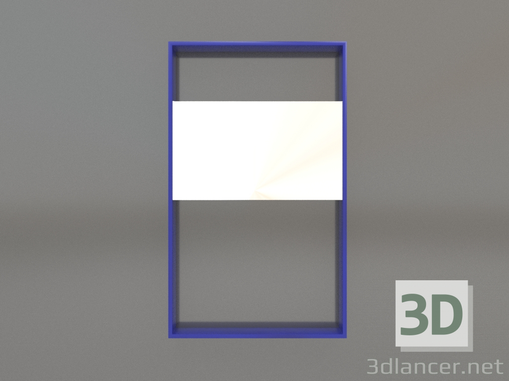 3D modeli Ayna ZL 08 (450х750, mavi) - önizleme
