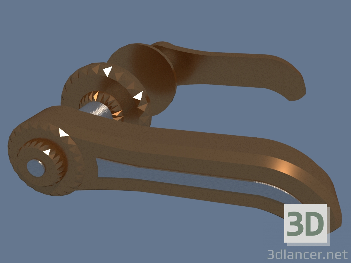 3D modeli Kapı kolları - önizleme