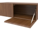 3d model Hanging shelf ST 06 (open door) (2 doors, 800x315x250, wood brown light) - preview