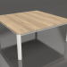 modèle 3D Table basse 94×94 (Gris Agate, Bois Iroko) - preview