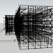 Panel de albergue 3D modelo Compro - render