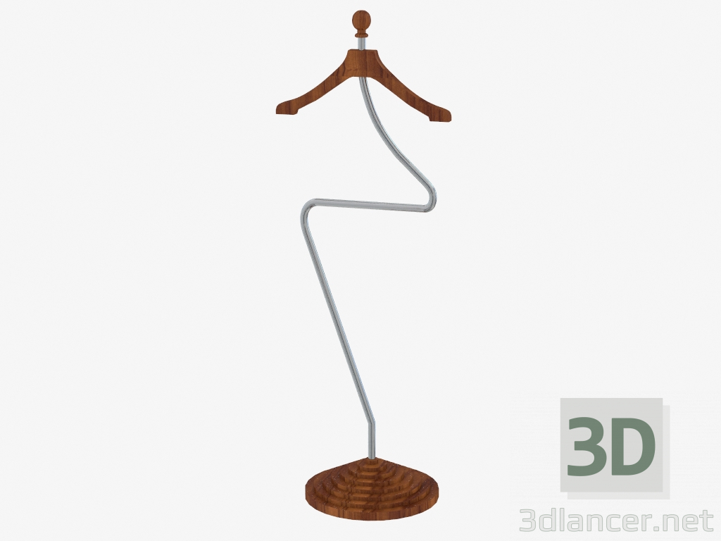 3d model Percha de ropa (Art. JSL 3603) - vista previa