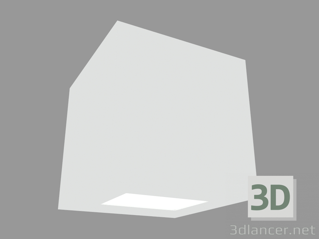 3d model Lámpara de pared LIFT SQUARE (S5011) - vista previa