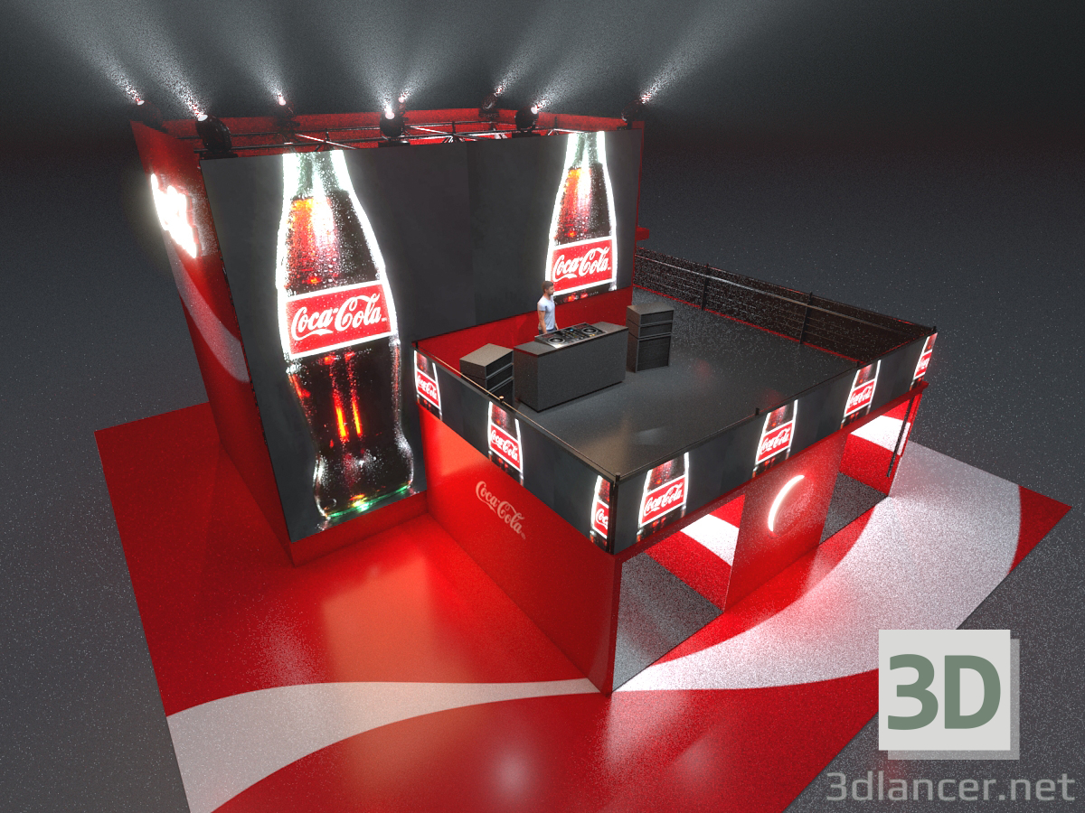 Modelo 3d Lyher stand part_2 - preview