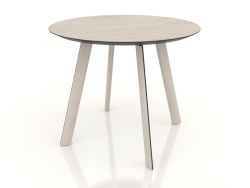 Yemek masası BRASKO 900x900x750 mm (ağartılmış meşe)