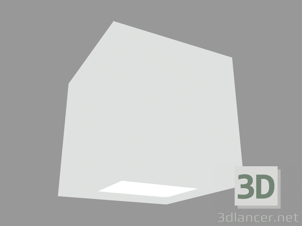 3d model Lámpara de pared LIFT SQUARE (S5021) - vista previa
