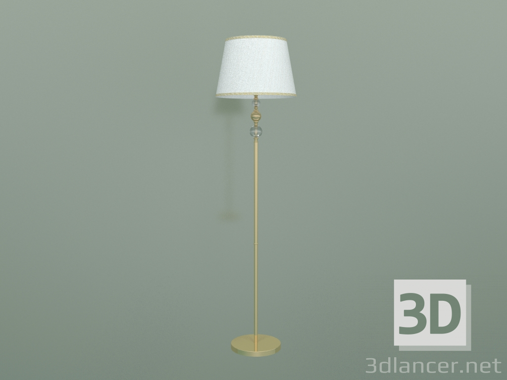 3D Modell Stehleuchte Sortino 01072-1 (gold) - Vorschau