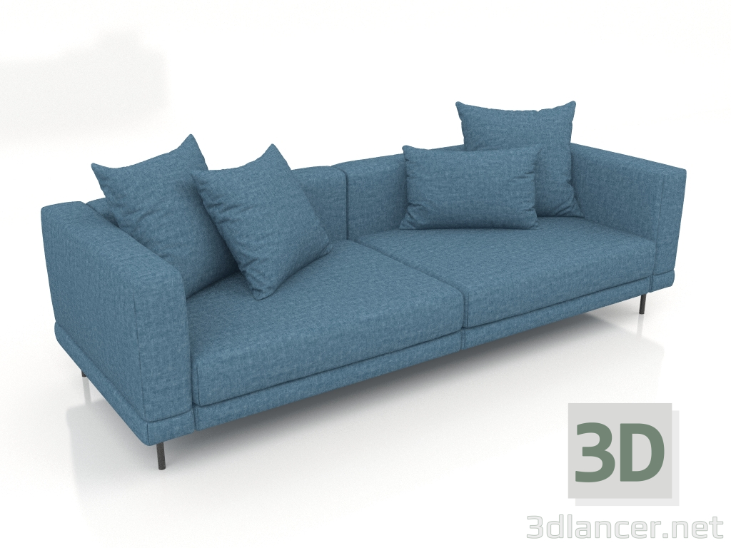 modello 3D Divano Carol-2 (Marino 27) - anteprima