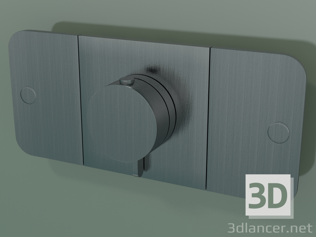 3D modeli Duş bataryası, 2 çıkış (45712340) - önizleme