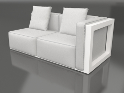 Sofa module, section 1 right (White)