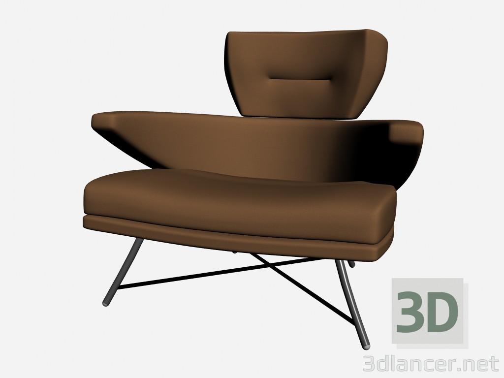 3D Modell Sessel 1 Maryland - Vorschau