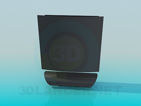 modello 3D TV - anteprima