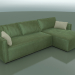 3d model Corner sofa Esse (3060 x 1720 x 660, 306ES-172-CL) - preview