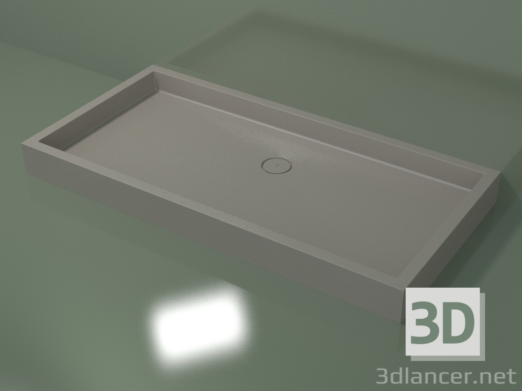 modèle 3D Receveur de douche Alto (30UA0134, Clay C37, 180x90 cm) - preview