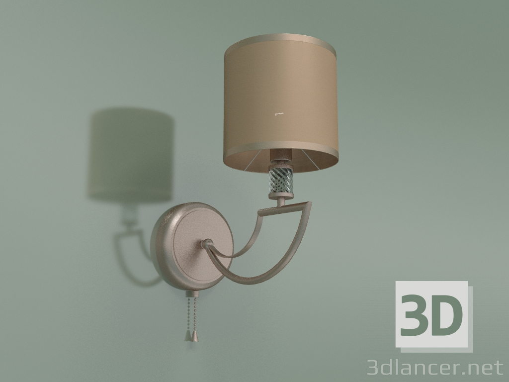 3d model Sconce Licata 60099-1 (pearl gold) - preview